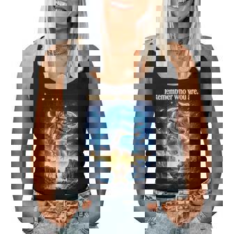 Remember Who You Are Chicken Dinosaur Meme Women Tank Top | Seseable CA