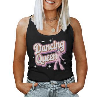 Retro 70Er Jahre Disco Era Dancing Queen Tank Top Frauen - Seseable
