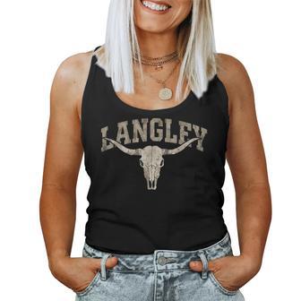 Retro Classic Langley Vintage For Women Women Tank Top | Mazezy