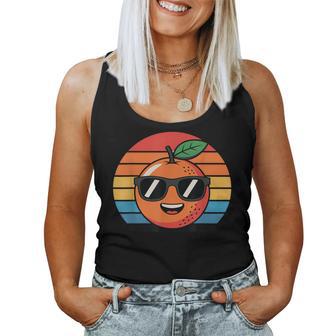 Rétro Orange Fantaisie Amusant Pour Hommes S Enfants Débardeur pour femme - Cadeauxyz
