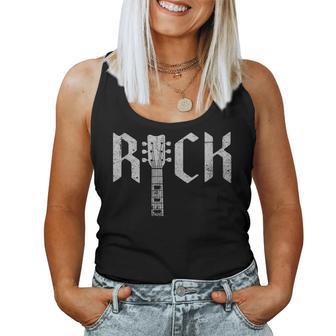 Rock On Guitar Rock And Roll Hombres Es Rock Band Punk Goth In Mangas Camiseta sin mangas para mujer - Regaloses