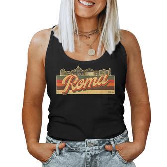 Romakyline & Italia Retrotripes Recuerdo De Roma Italia Camiseta sin mangas para mujer - Regaloses