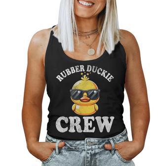 Rubber Duckie Crew Duck Anatre Di Gomma Per Bambine E Canotta da donna - Novitaregali
