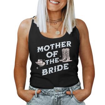 Rustic Western Mother Of The Bride Cowboy Boot Women Tank Top - Thegiftio UK