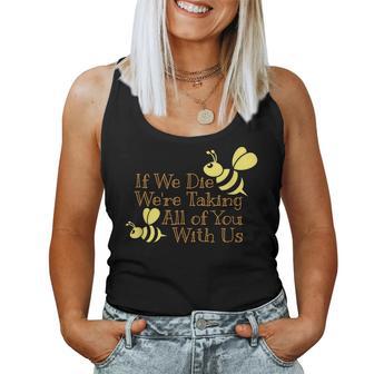 Save The Bees レディースタンクトップ - Kawaiitshirt