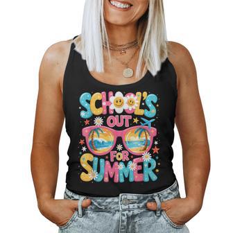 School's Out For Summer Last Day Of School Teacher Kids Women Tank Top - Monsterry