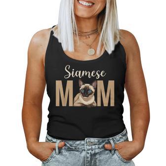 Siamese Cat Mom Siamese Owner Siamese Cat Lover Women Tank Top - Monsterry