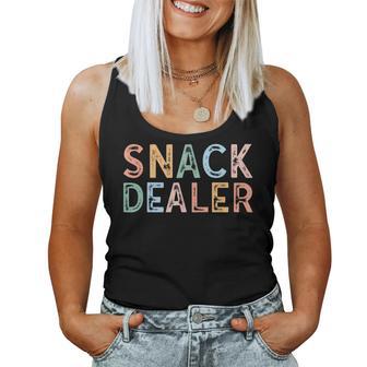 Snack Dealer Mama Mom Life Motherhood Mother's Day Women Tank Top - Thegiftio UK