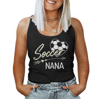 Soccer Nana Proud Grandma Soccer Love Women Tank Top - Thegiftio UK