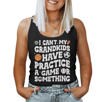 Sports Grandma Groovy Sports Grandmother Sport Grandma Women Tank Top - Monsterry
