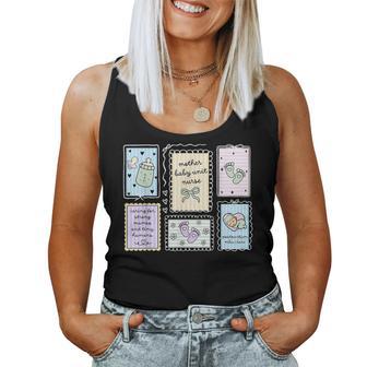 Stamp Mbu Mother Baby Unit Nurse Postpartum Labor Delivery Women Tank Top - Thegiftio UK