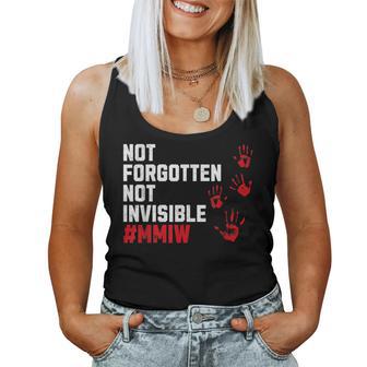 Stolen Sisters Mmiw Missing Indigenous Mmip Invisible Women Tank Top - Thegiftio UK