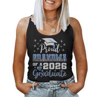 Super Proud Grandma Of 2026 Graduate Graduation Family Women Tank Top - Monsterry