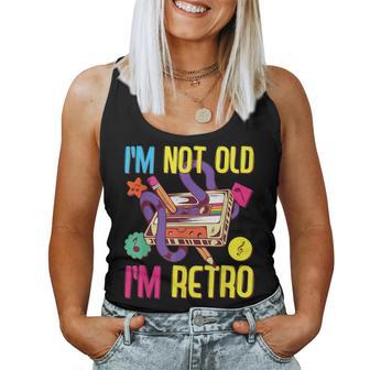 Tenue Des Années 90 Pour Et Homme Costume Des Années 80 I'm Not Old I'm Retro Débardeur pour femme - Cadeauxyz