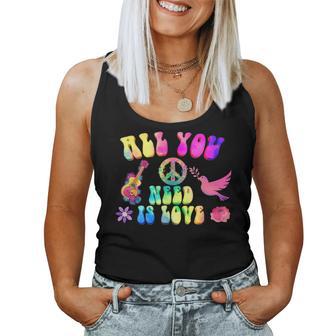Tenue Hippie Paix Amourigne Costume Hippie Homme Débardeur pour femme - Cadeauxyz
