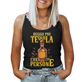 Tequila Alcol Regalo Reggo Più Tequila Che Persone Canotta da donna - Novitaregali