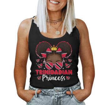 Trinidadian Princess Trinidad And Tobago Flag Trini Women Women Tank Top - Thegiftio UK
