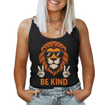 Unity Day Lion Orange Anti Bullying Be Kind Boys Men Women Tank Top - Thegiftio UK