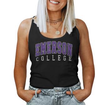 Vintage Emerson Athletic Sports Women Women Tank Top - Thegiftio UK