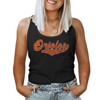 Vintage Oriole Name Retro For Girl Boy Women Tank Top - Thegiftio UK