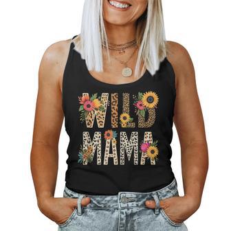 Wild Mama Sunflower Safari Zoo Jungle Animals Women Tank Top | Seseable UK