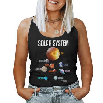 太陽系惑星 宇宙 科学 男の子 女の子tem キッズ 長袖tシャツ レディースタンクトップ - Kawaiitshirt