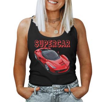 男性、女性、子供のための楽しいイタリアンエキゾチック「スー」。 レディースタンクトップ - Kawaiitshirt