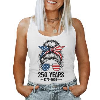 250 Years America 250 Anniversary Usa 4Th Of July Girl Women Tank Top - Thegiftio UK
