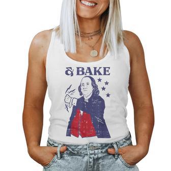 4Th Of July Benjamin Franklin Bake Matching Kids Women Tank Top - Thegiftio UK
