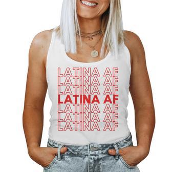 Af Latina Camiseta sin mangas para mujer - Regaloses