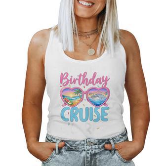 Im The Birthday Cruise Girl Vacation Celebration Women Tank Top - Thegiftio UK