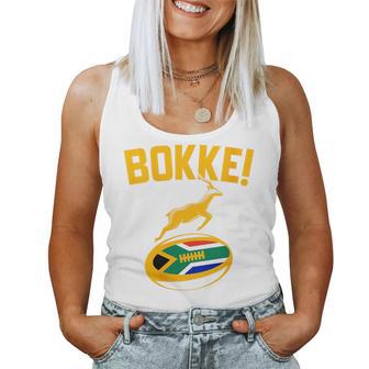 Bokke Springbok Rugby South African Flag Men & Kids Women Tank Top - Thegiftio UK