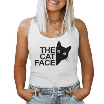 The Cat Face Girl Boy Cute Kitty Women Tank Top - Monsterry