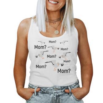 De Madre Gaviota Con Texto En Inglés Mom Camiseta sin mangas para mujer - Regaloses