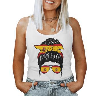 Española Chica España Bandera Española Orgullosa Camiseta sin mangas para mujer - Regaloses