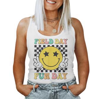 Field Day Fun Day For Teacher Kids Happy Field Day 2026 Women Tank Top - Thegiftio UK