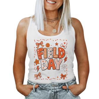 Field Day Orange Team For Kids Teacher Field Day Games Women Tank Top | Mazezy