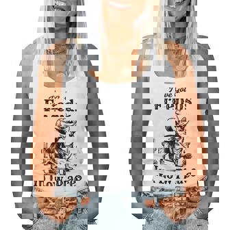 Corgi Cowboy I've Got Friends In Low Places Women Tank Top - Monsterry