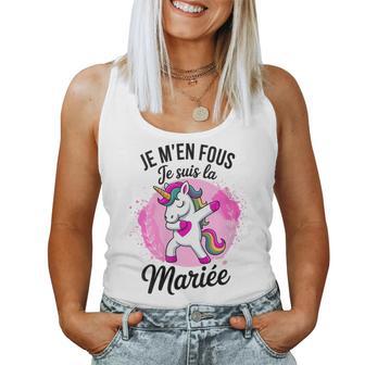 Future Mariée Idée Pré Mariage Evjf Déguisement Licorne Débardeur pour femme - Cadeauxyz