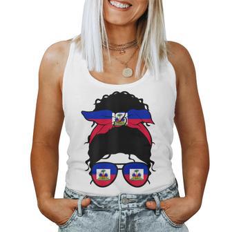 Haitian Girl Haiti Haitian Flag Proud Haitian Woman Women Tank Top - Thegiftio UK