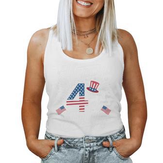 Happy 4Th Of July Patriotic American Flag Usa Kids Women Tank Top - Thegiftio UK