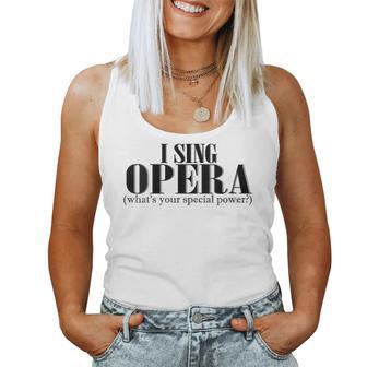 Iing Opera Cuello Camiseta sin mangas para mujer - Regaloses