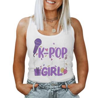 Im The K Pop Birthday Girl Korean Music Birthday Party Women Tank Top - Thegiftio UK