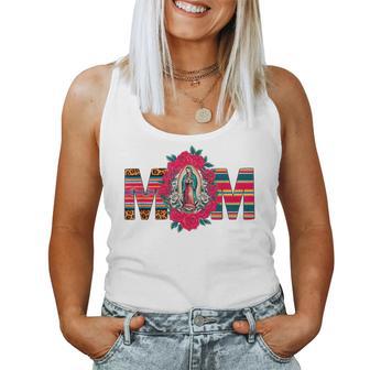 Mama Mom Our Lady Virgen De Guadalupe Saint Virgin Mary Women Tank Top - Thegiftio UK