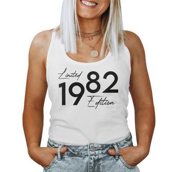 Né En 1982 En 82 Année De Construction Anniversaire Rétro Débardeur pour femme - Cadeauxyz