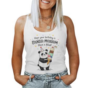 Panda-Monium Gelato Per Feste Divertente Canotta da donna - Novitaregali