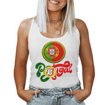 Portugal Bandera Hombres Es Niños Portugal In Mangas Camiseta sin mangas para mujer - Regaloses