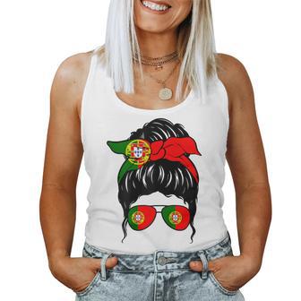 Portuguesa Chica Portugal Bandera Portuguesa Portuguesa Camiseta sin mangas para mujer - Regaloses