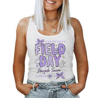 Purple Team Happy Field Day School Trip For Teacher Student Women Tank Top | Mazezy