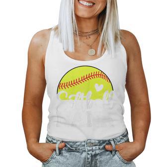 Softball Nana For Mother's Day Softball Lovers Women Tank Top - Thegiftio UK